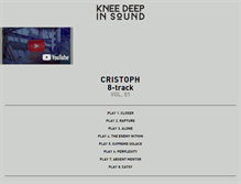 Tablet Screenshot of kneedeepinsound.com